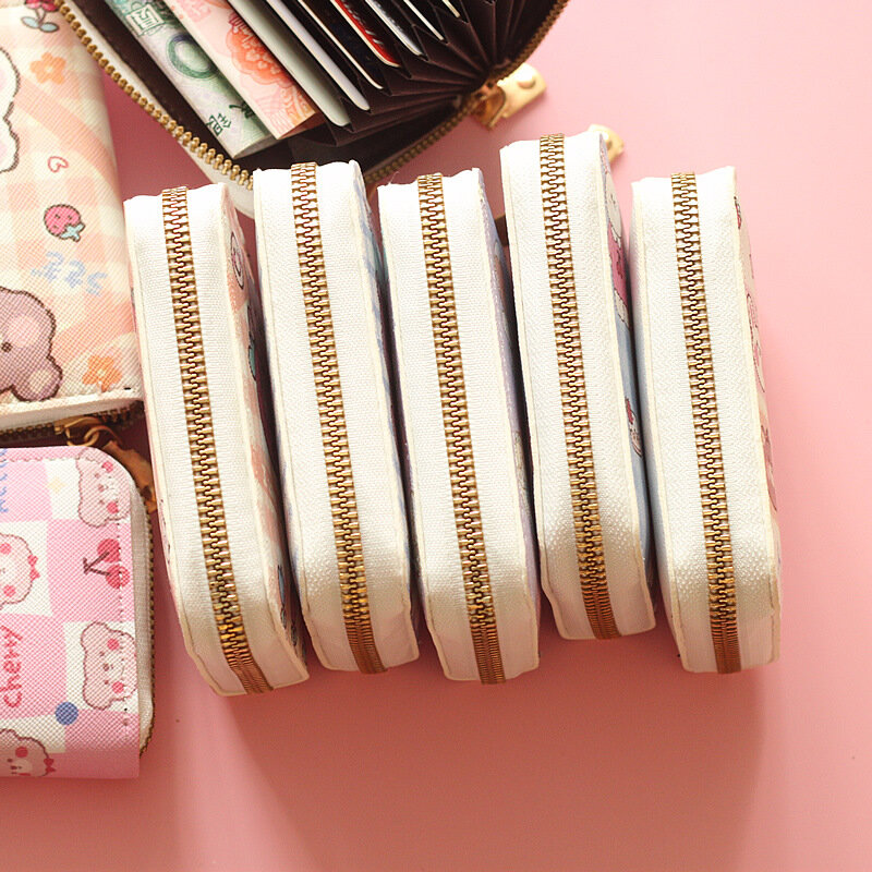Женский кошелек с отделением для монет в стиле коричной моды My Melody Kuromi Cinnnamoroll, кошелек, брелок, сумки, женский клатч, подарок для девушек