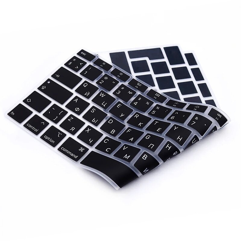 Untuk Macbook Air13 M1 Chip Penutup Keyboard Film Pelindung Silikon Laptop untuk Macbook A2337 13.3Air Casing Keyboard Rilis 2020