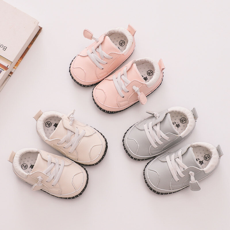 Первый шаг в детской обуви для новорожденных 0-15 месяцев Нескользящие и не падающие
