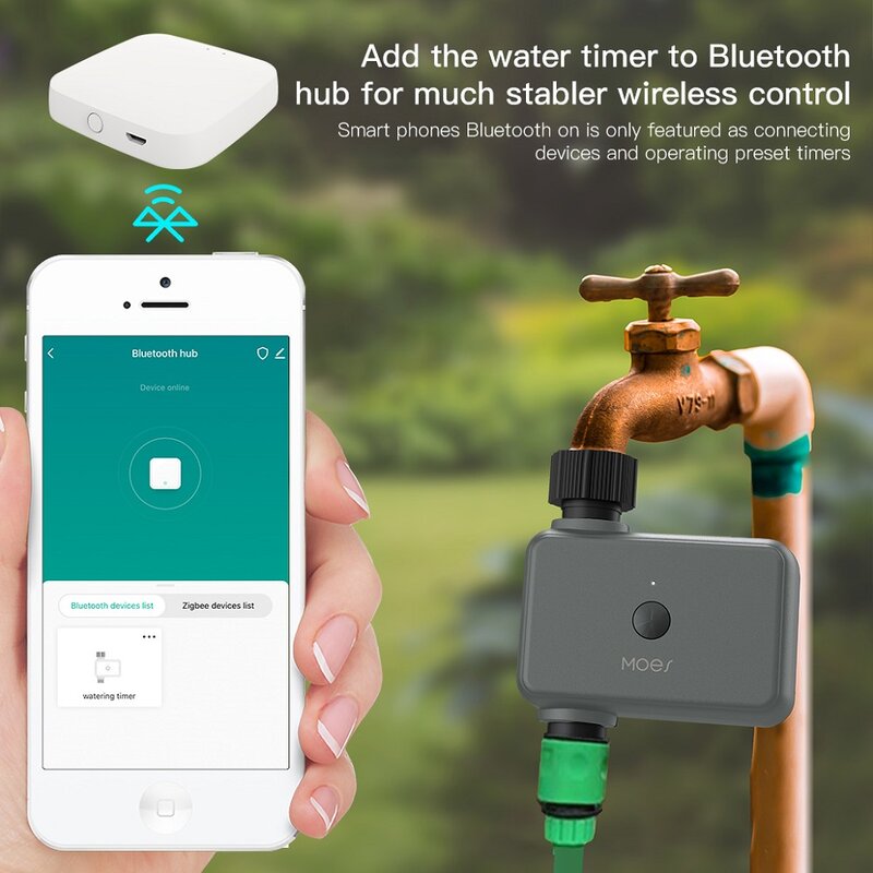 自動散水システム,Bluetooth,スマートライフ,家庭,庭,散水用の散水コントローラー