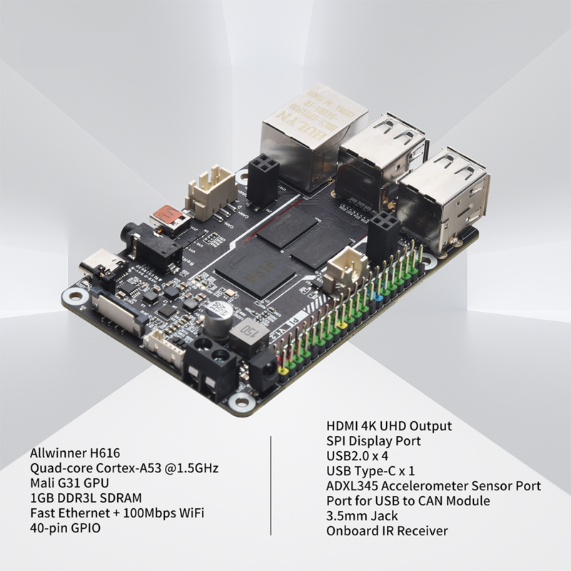 BIGTREETECH BTT PI V1.2 Board 64 Bit Quad Core Cortex-A53 ARM VS Raspberry PI Orange PI PI4B + aggiornamento CB1 per stampante 3D Klipper