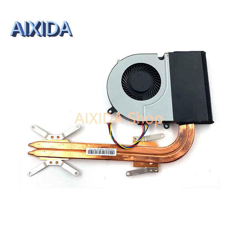 Оригинальный радиатор AIXIDA для ноутбука Lenovo IdeaPad G700 G710, радиатор охлаждения с вентилятором 13N0-B5A0A11 13N0-B5A0A12