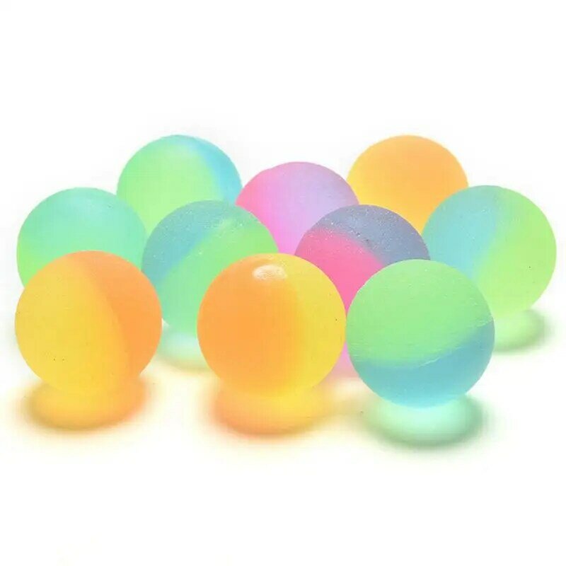 Balles en caoutchouc pour enfant, jouet amusant, flottant, rebondissant, élastique, couleur aléatoire, C3E7, 1 pièce