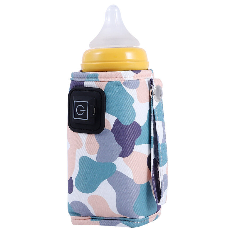 Penjualan terlaris 2024 5V-2A model Plug USB penghangat botol bayi perangkat pemanas USB untuk botol susu