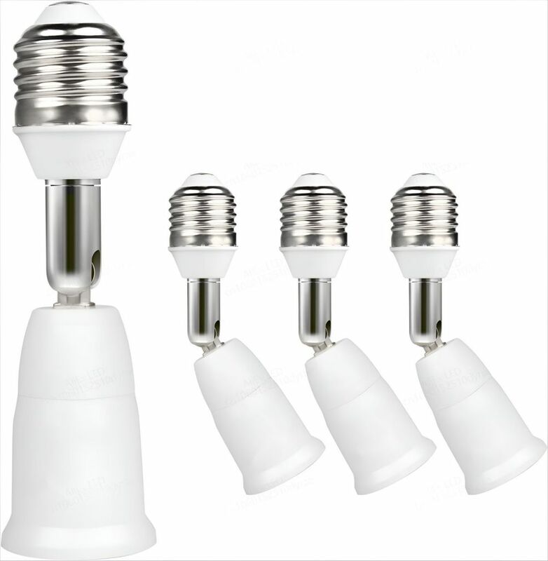 E27 ~ E14 LED 전구 램프 홀더, 2 인 1, 2 인 1, 2 인 1, 2 인 1, E27 베이스 소켓 분배기, LED 램프 소켓 전구 어댑터 홀더