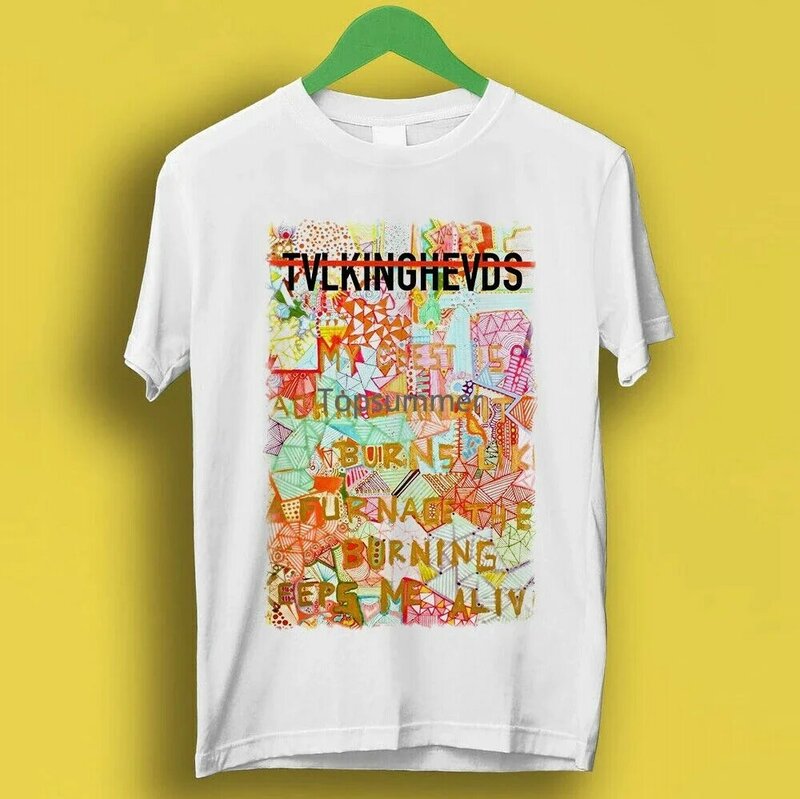 Talking Heads Life durante la guerra Punk Rock Music Gift Tee Shirt P7277
