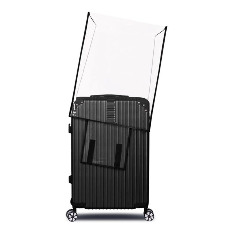 Copertura per bagagli trasparente impermeabile accessori da viaggio in PVC coperture per bagagli protezione antipolvere coperture per valigie bagagli