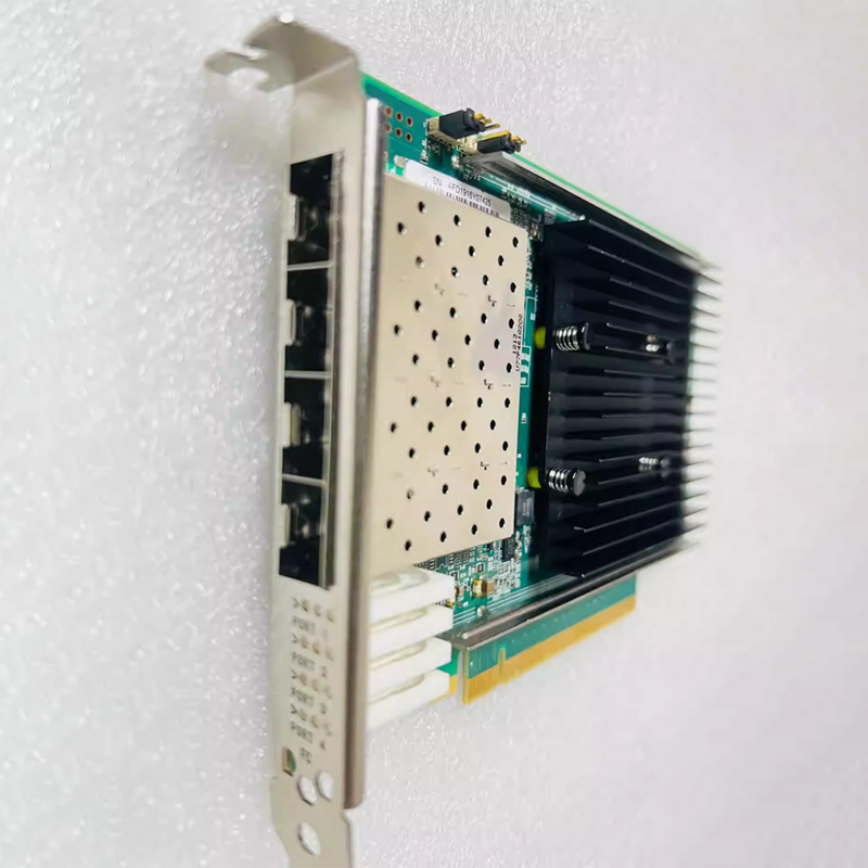 Canal de fibra para QLGC, HBA PCIE X16, QLE2784-SR, 4 portas, 32 Gbit, s