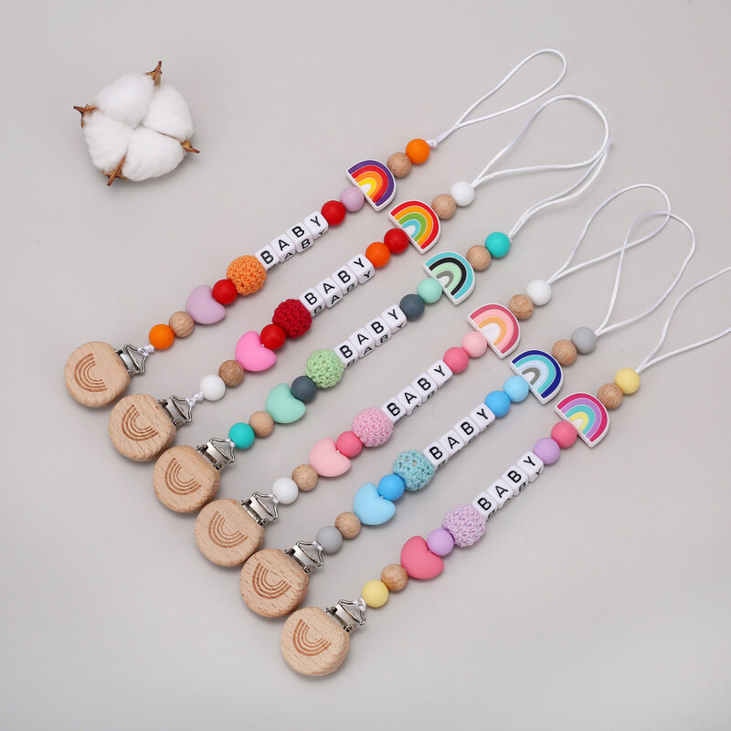 Chupetas de silicone com nome personalizado para o bebê, bpa livre acessórios, bpa silicone chupetas com nome do bebê, brinquedo