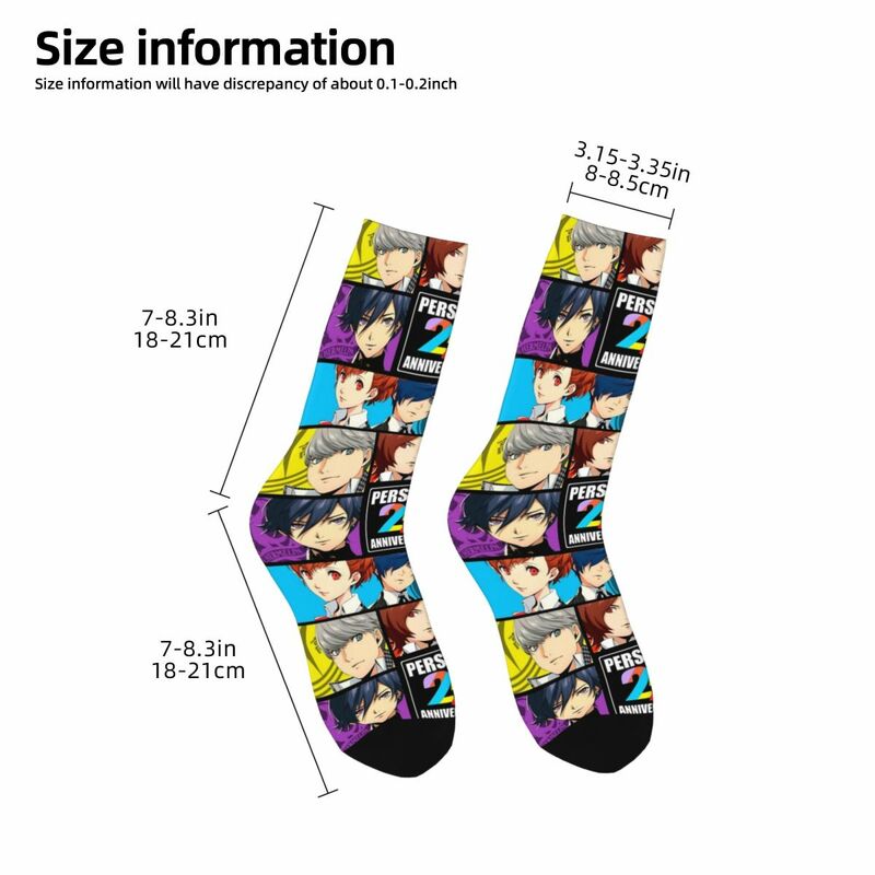 Persona Jubiläums spiel Fans Liebhaber Design Thema Crew Socken Merch für Frauen gemütliche Socke