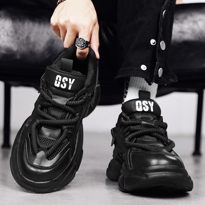 Новинка весна-осень 2024 Мужская универсальная спортивная обувь для бега модная трендовая Студенческая Повседневная обувь мужская Вулканизированная обувь