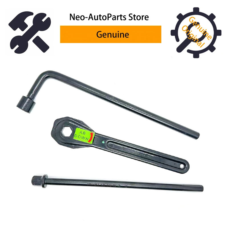 Genuine Spare Wheel Wrench Removal Tool For Mercedes Benz R V Viano Vito OEM A4145810049 A6365830045 A2215810001