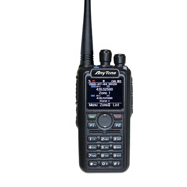 ANYTONE AT-D878UV PLUS Digital Interphone Hotel Supermarket Encrypted Anti Interference Radio Handheld walkie-talkie