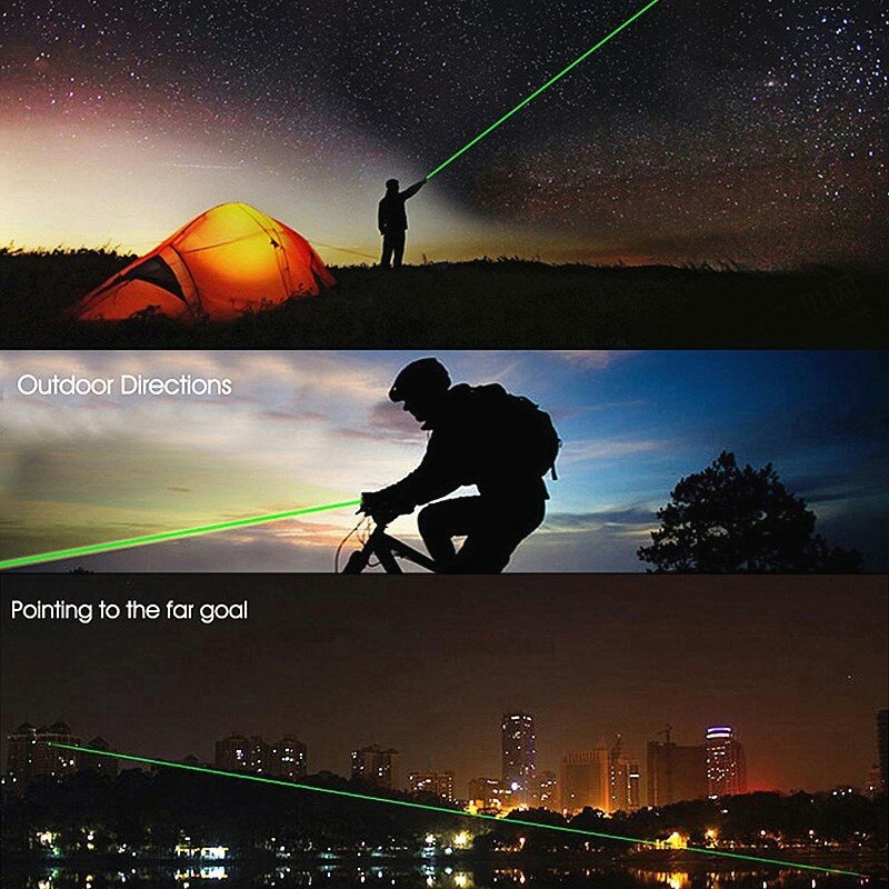 Мощный мощный лазер 530 нм, 405 нм, 650 нм, мощный лазер 5 мВт, высокомощсветильник лазер с зелеными, синими, красными точками, лазерный измеритель, тактический прицел, указка, лазерные ручки