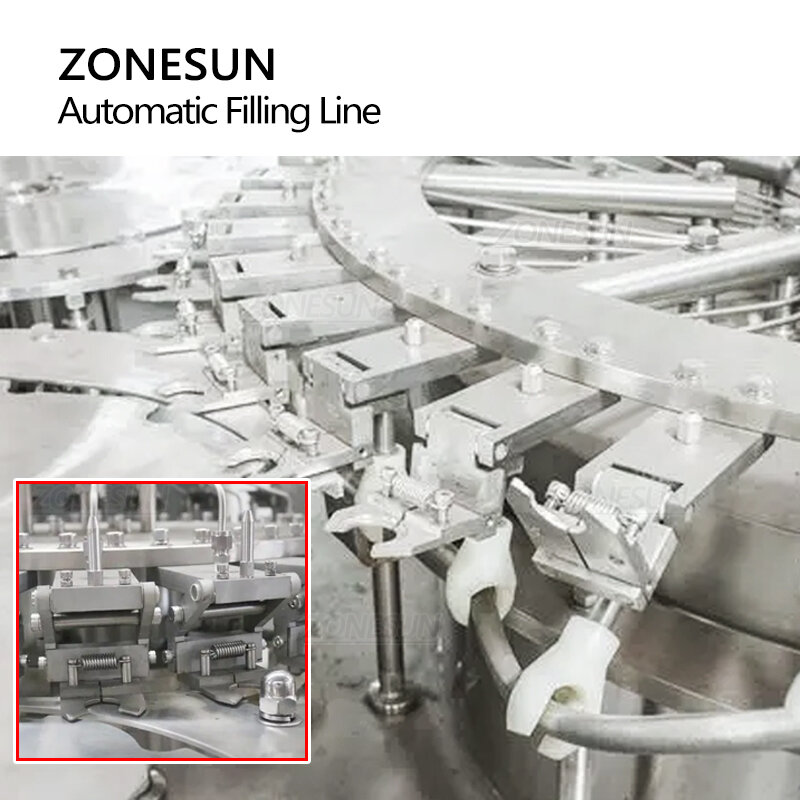 Автоматическая линия по производству минеральной воды zoneun ZS-AFM, 24 000bph, для розлива в бутылки из ПЭТ