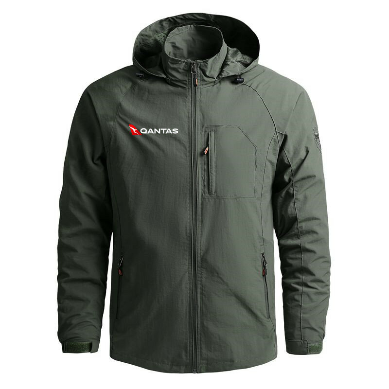 Alpinismo tasche Multiple uomo cappotto giacche Outdoor militare con cappuccio di alta qualità nuova giacca per il tempo libero con cerniera per abbigliamento da uomo