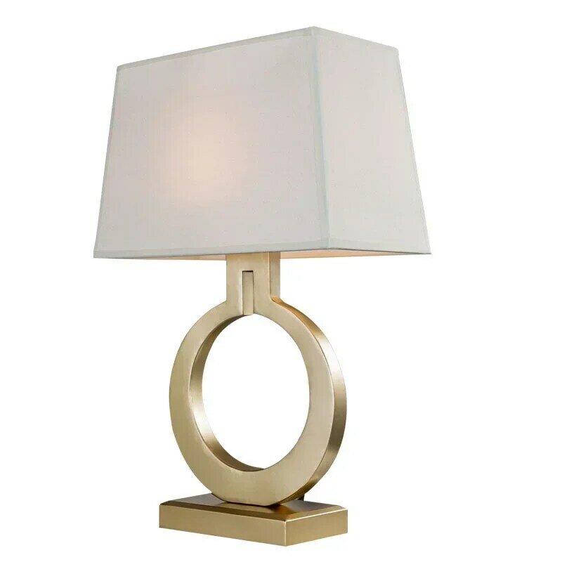 Lámpara Led de Metal para decoración de sala de estar, accesorios de luces de mesa, dormitorio, mesita de noche, moderna, modelo de diseñador Simple Nórdico