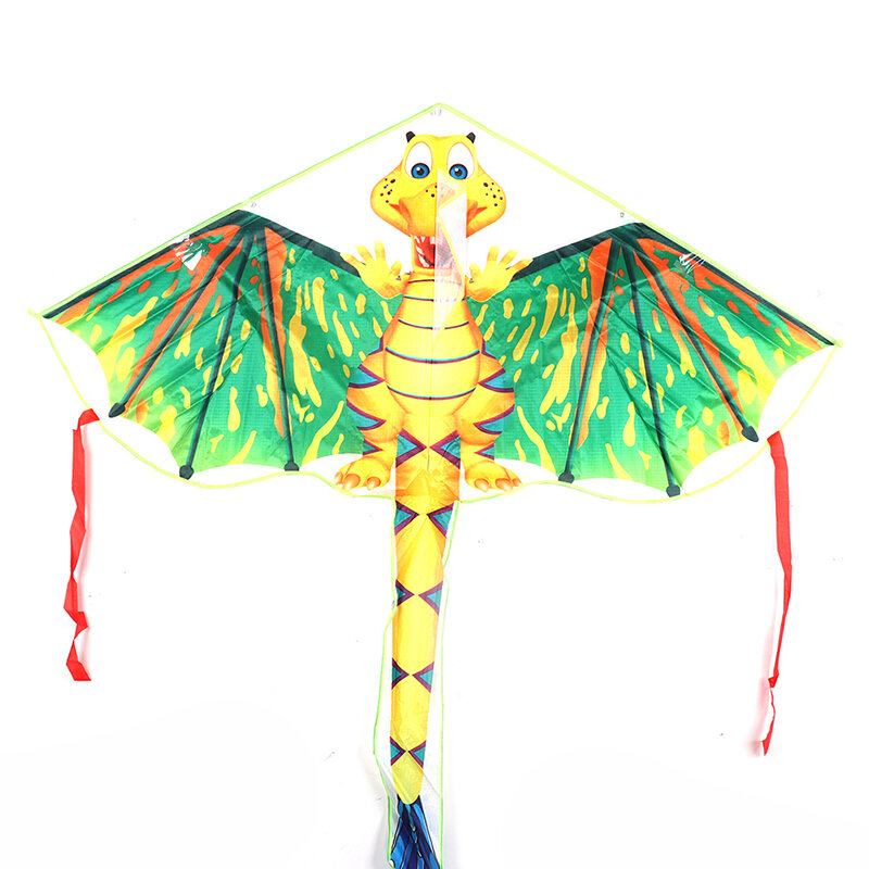 Nieuwe 1.4M 3D Dragon Mermaid Pauw Papegaai Kite Voor Kinderen Nylon Kitetoys Fly Vliegers Outdoor Lente Zomer Herfst Speelgoed