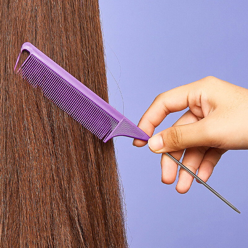 Edge Control Comb Escova, Pente de cabelo, Oil Baked Comb, Styling Partição, Acessórios de cabelo, Novo
