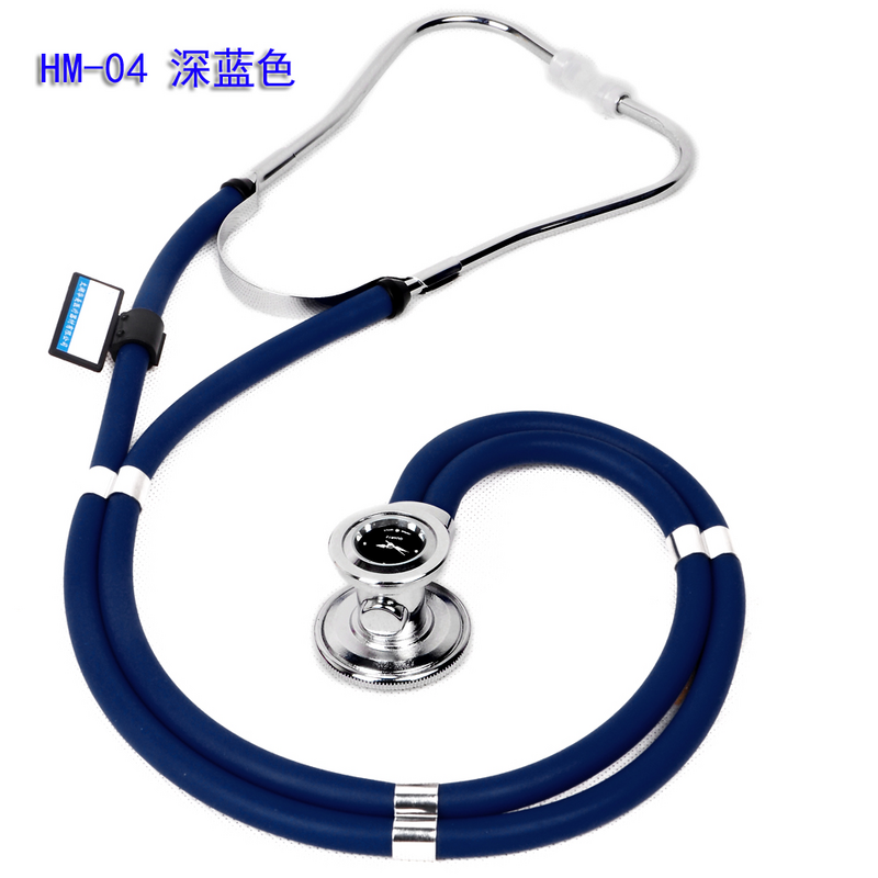 Klasyczny dwustronny stetoskop z zegarem do słuchania dźwięków serca płodu