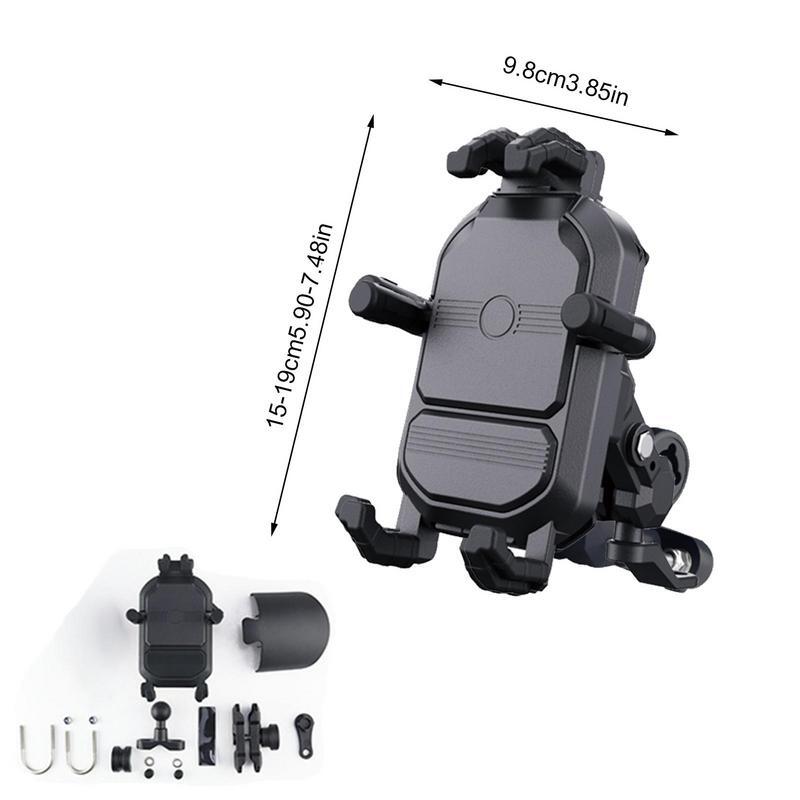Bike Phone Holder Firm Cell Phone Mount For Handlebar Rearview Mirror Motorcycle Accessories Mobile Phone Support For Cycling