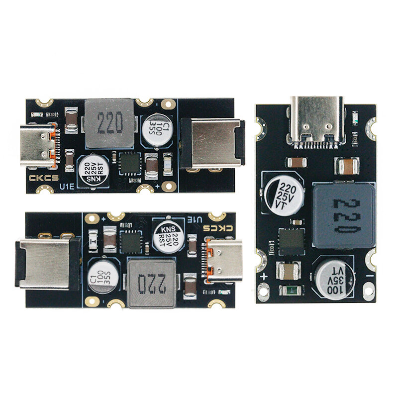QC4.0 QC3.0โมดูลอะแดปเตอร์ชาร์จเร็วชนิด C USB DC8-32V 3.25A โมดูลสเต็ปดาวน์65วัตต์สำหรับ Huawei scp/fcp Apple PD