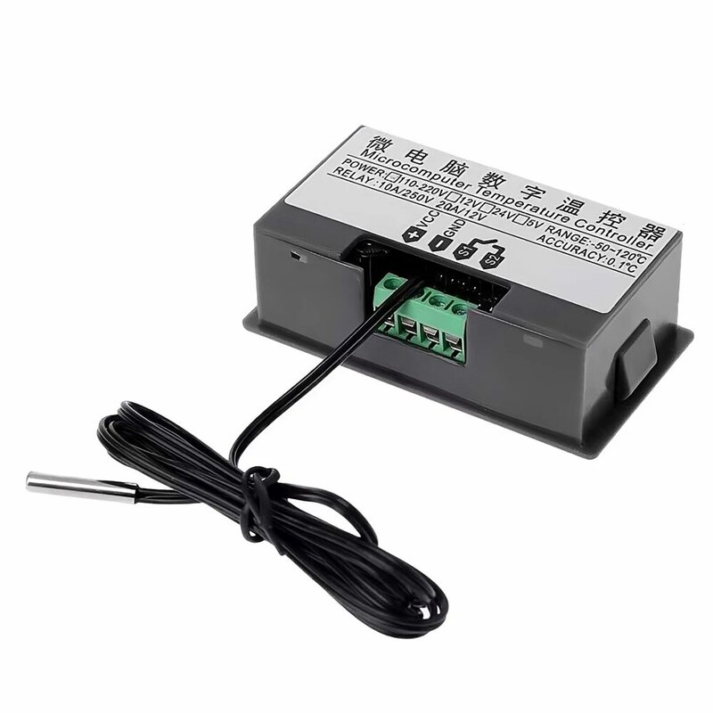 Mini W3230 Sonden leitung digitale Temperatur regelung LED-Anzeige Thermostat mit Wärme-/Kühl steuerungs instrument 12V 24V 110-220V