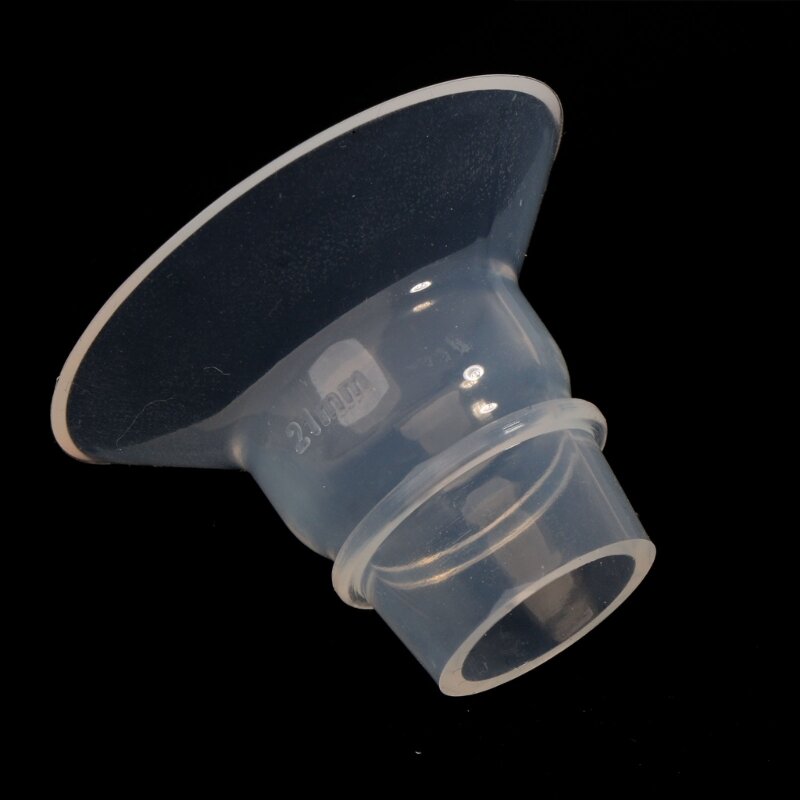 Inserções flange silicone para bomba tira leite, inserção flange bomba alimentação, essencial para cuidados