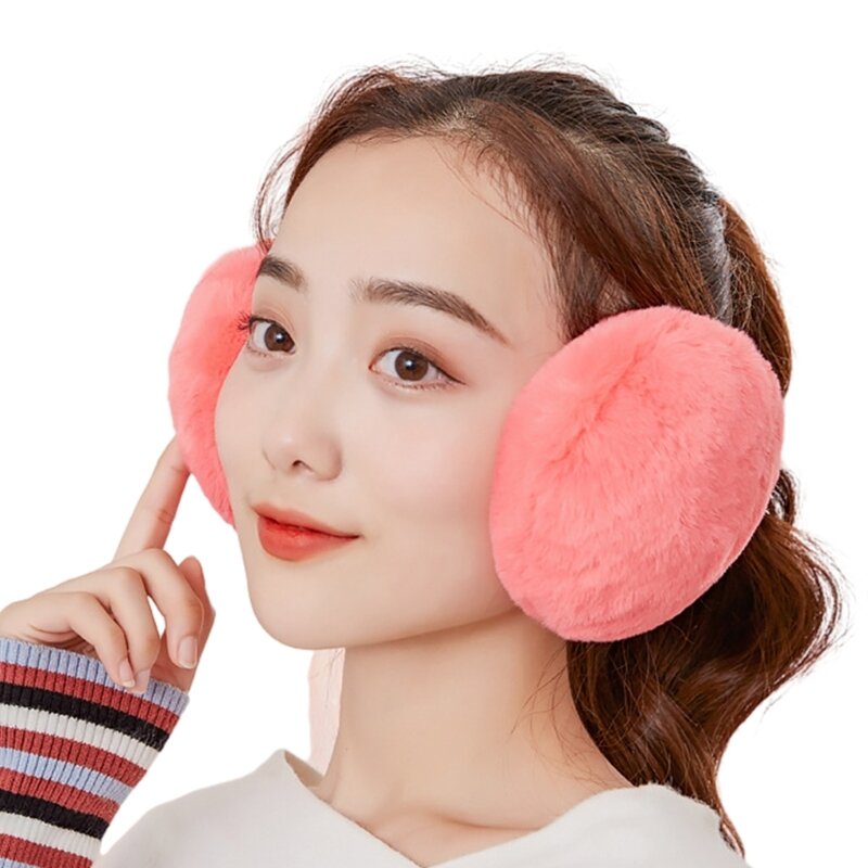634C Adult Unisex Windproof Plush Ear Warmer Winter Student Outdoor Cycling Skiing Climbing Hiking Ear Warmer Cold Weather