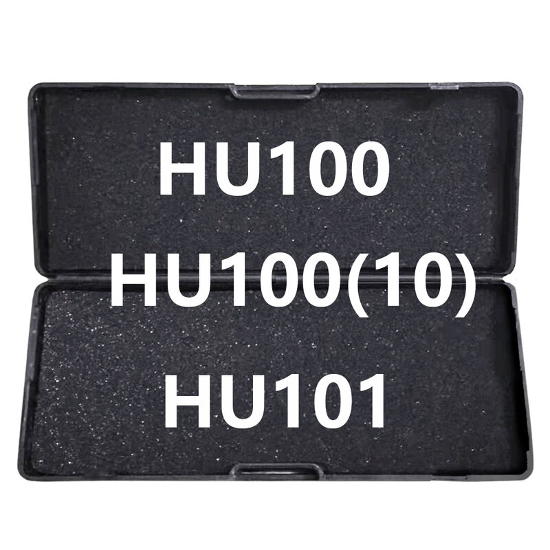 Lishi-Herramientas de cerrajero 2 en 1, HU100, HU100(10), Corte HU101, LISHI, HU 100, 2 en 1