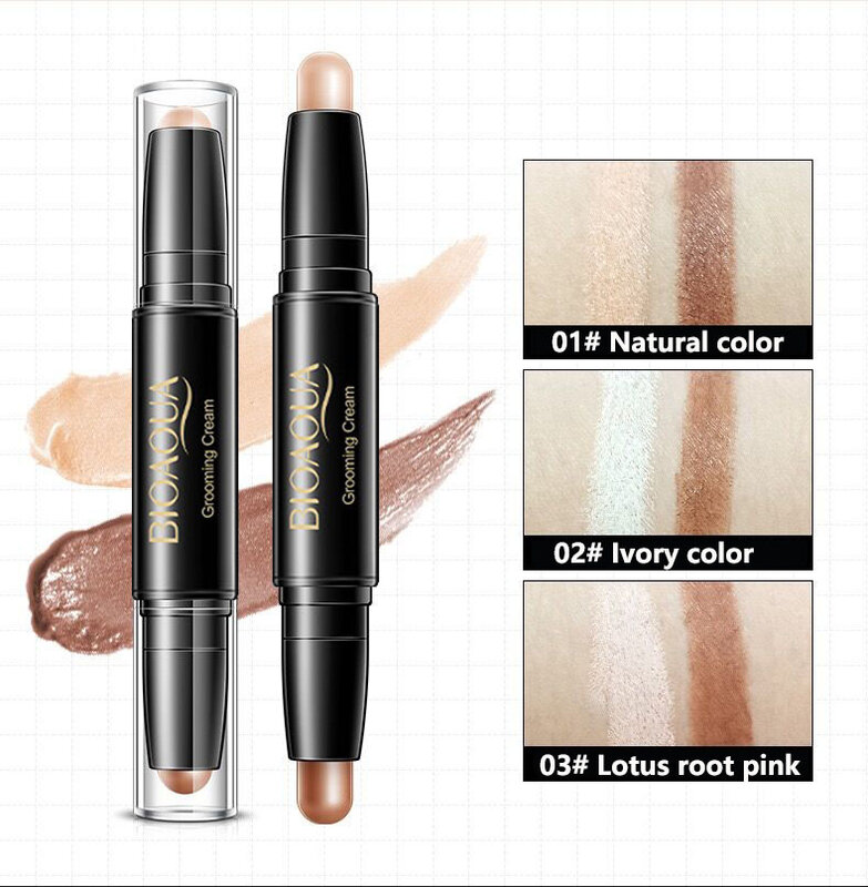 High Quality Professional Makeup Base Foundation Cream for Face Concealer Contouring for Face Bronzer Beauty Women's Cosmetics