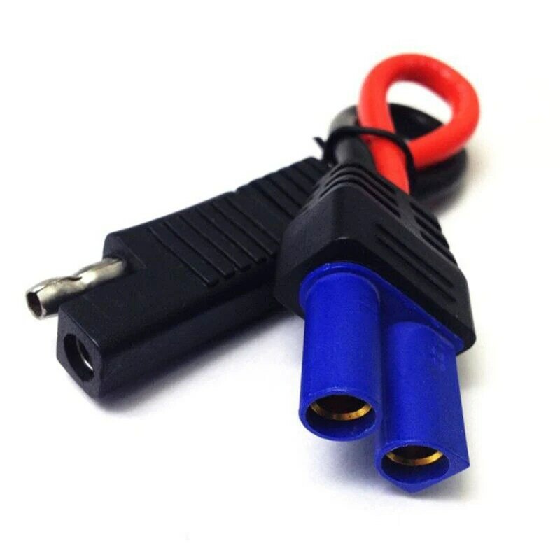 Cable adaptador de cobre grueso para SAE, Cable de enchufe SAE a EC5 hembra, Cable de alimentación de batería, Cable Solar