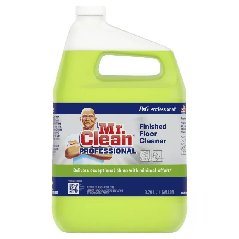 Mr.clean-未完成の床クリーナー、1ガロンのボトル、レモンの香り