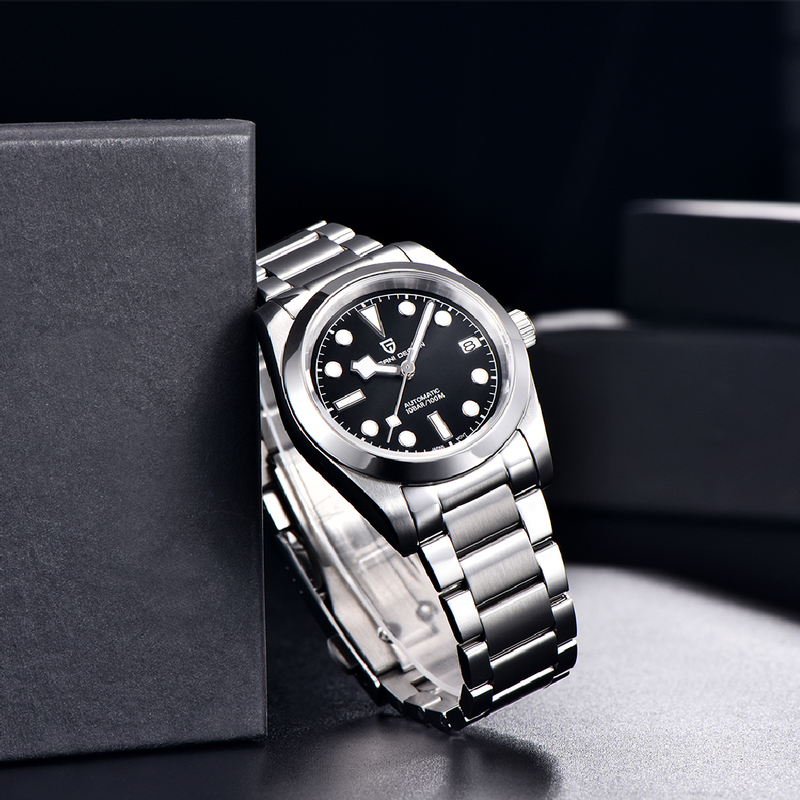 PAGANI DESIGN Men Mecânico Relógio De Pulso 36mm Explorar Escalada Série Moda Casais Esporte Relógio Sapphire Luxury Automatic Watch