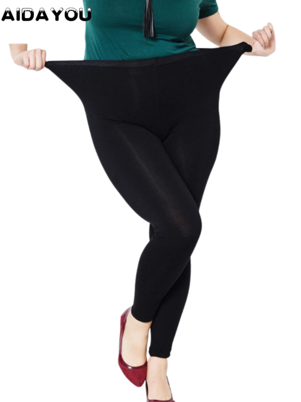 Plus Size Leggings Super Stretchy Comfortable Waist 3XL 5XL  US 28 30 Tight for Baggy Curevy ouc15