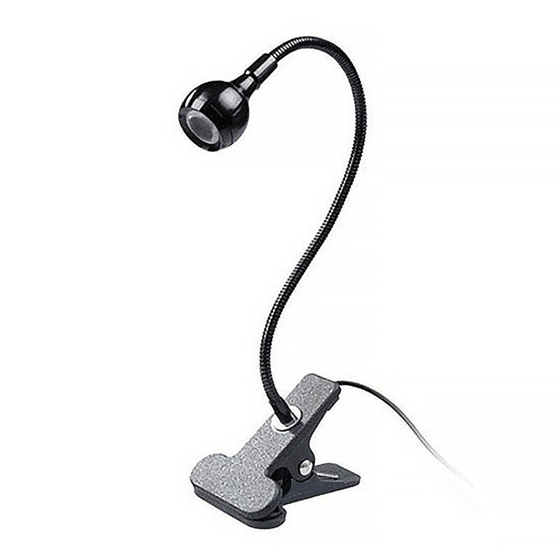 Светодиодная ультрафиолетовая лампа с клипсой, Гибкая металлическая трубка, УФ-лампа с USB, настольная лампа для сушки гель-лака «сделай сам» для нейл-арта