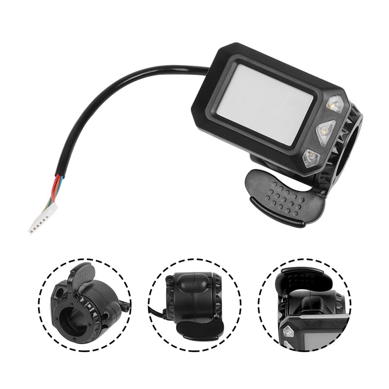 36V Electric Scooter Controller+LCD Display+Brake+Extension Cable Motor Controller Electric Scooter Accessories