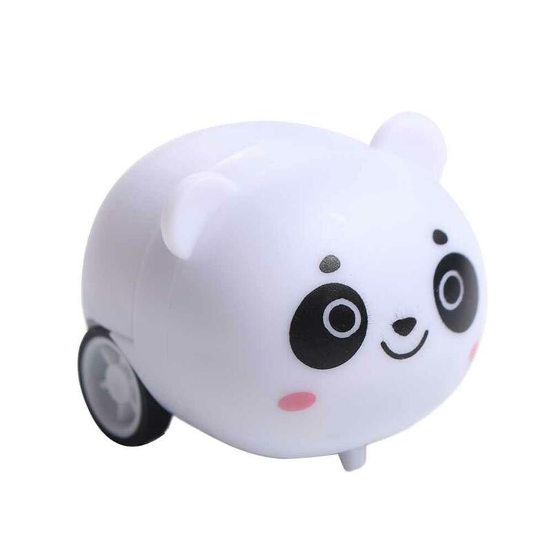 Educational Pull Back Car giocattolo per bambini auto da corsa genitore-figlio inerzia macchinina Mini Cute Design Animal Cars Toys Pinata filler