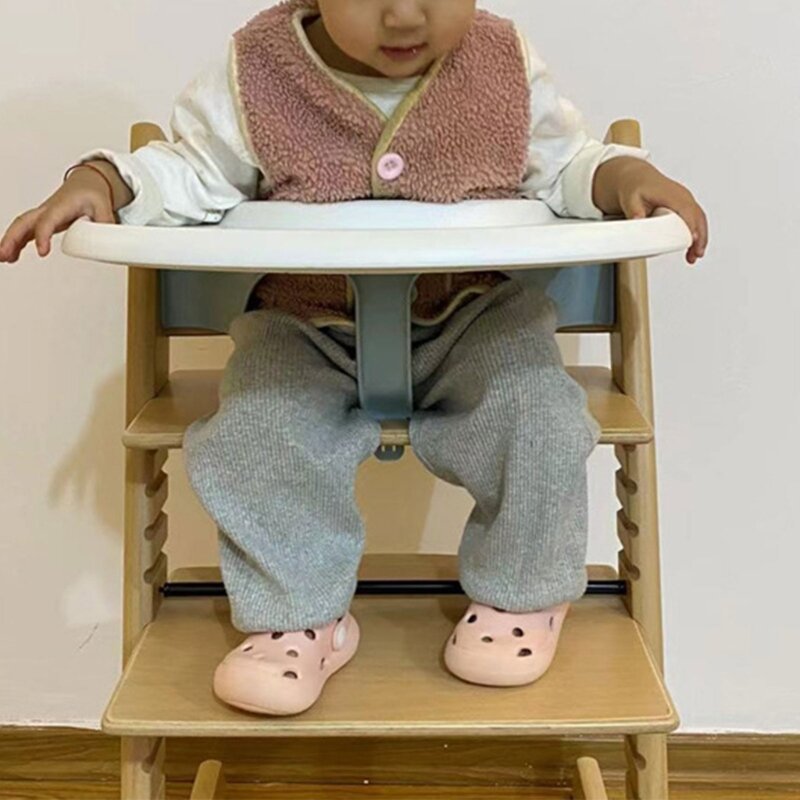 Mantel Individual para sillas altas de bebés, bandeja antideslizante para alimentación de niños, de grado alimenticio