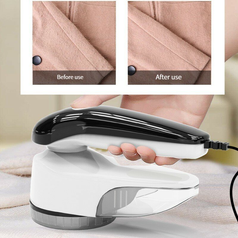 Alat cukur pakaian rumah tangga, penghilang serat kain bulu halus elektrik portabel sikat & pisau profesional dapat diisi ulang penghilang serat