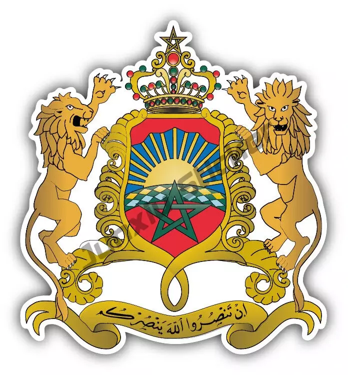 Креативная Марокканская наклейка s, карта флага Марокко, наклейка из ПВХ, марокканский герб, виниловые автомобильные наклейки для мотоциклетного шлема, декор для кемпера