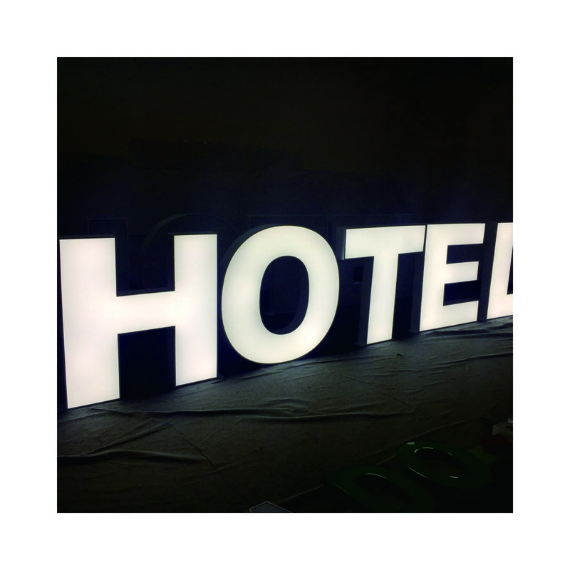 Wholesale Customized Outdoor Large LED Letters Channel Letters Monument Signs External Illuminated Building Signs
