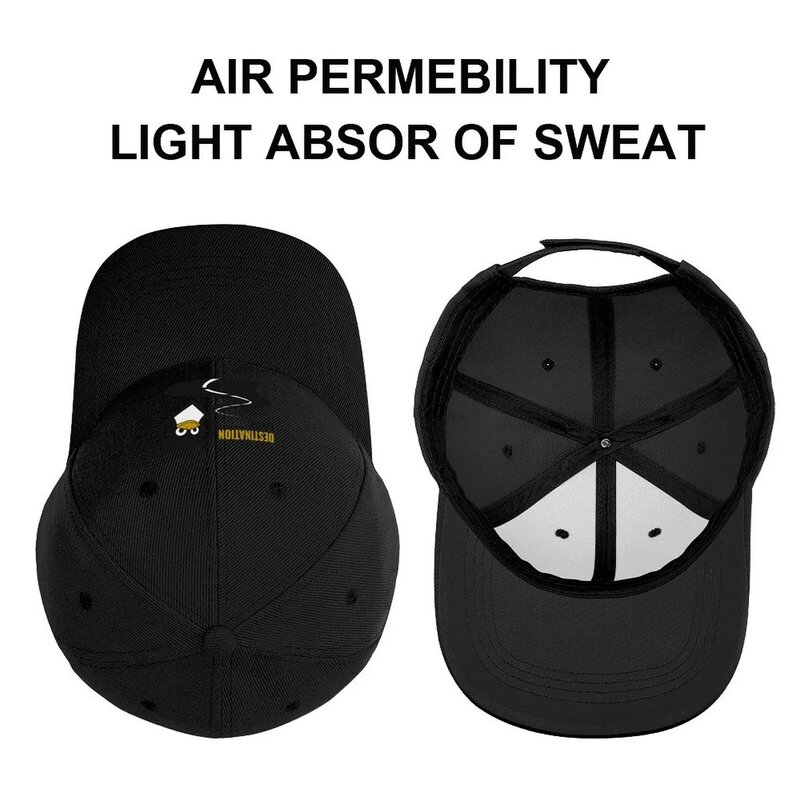 Casquette de baseball pour hommes et femmes, casquette de podcast Linux, protection UV, chapeau solaire, vêtements de golf, visière thermique, destination