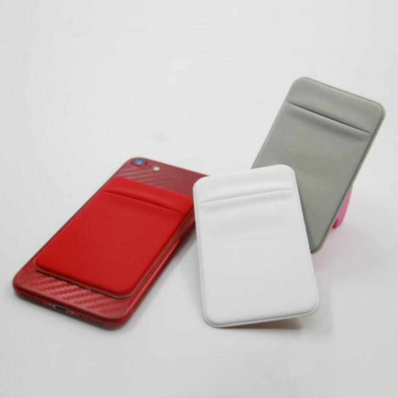 Soporte adhesivo fuerte para tarjetas de teléfono móvil, funda de identificación, funda adhesiva, pegatina para tarjetas de teléfono