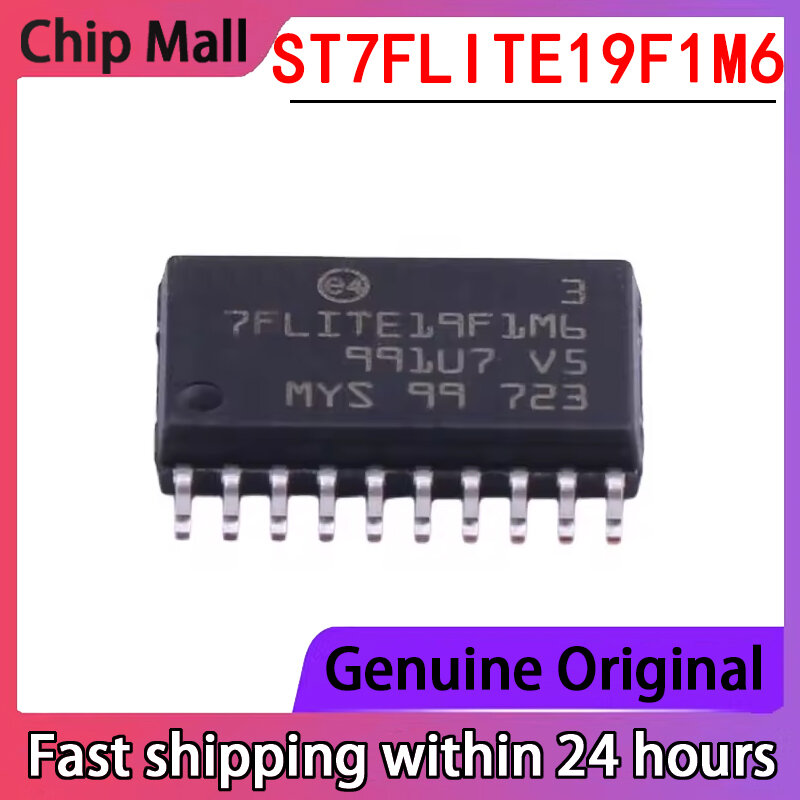 Chip de monitoreo y reinicio SOP-20 empaquetado, ST7FLITE19F1M6 Original, 2 piezas, nuevo