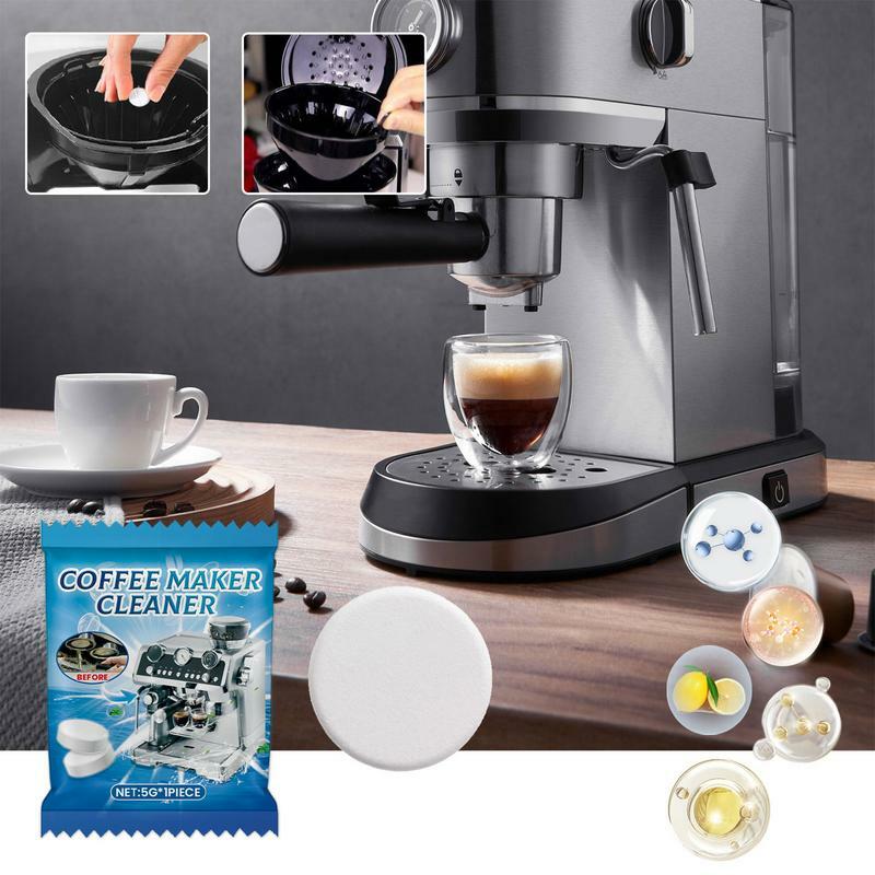Espresso Coffee Machine Cleaning Tablet Effervescent Tablet Descaling Agent Kitchen Accessories Household Cleaning