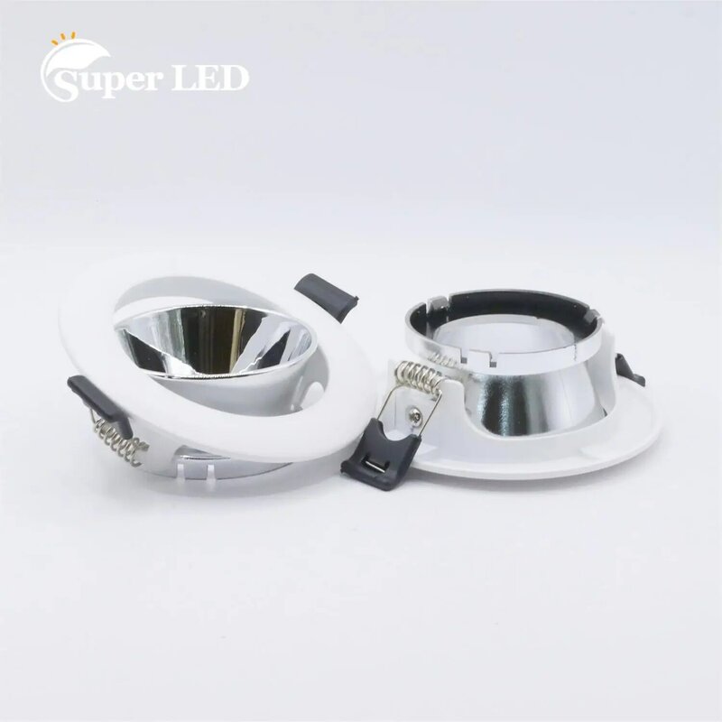 JOYINLED-Ângulo ajustável personalizado Downlight, luminária de alumínio, LED embutido, GU10