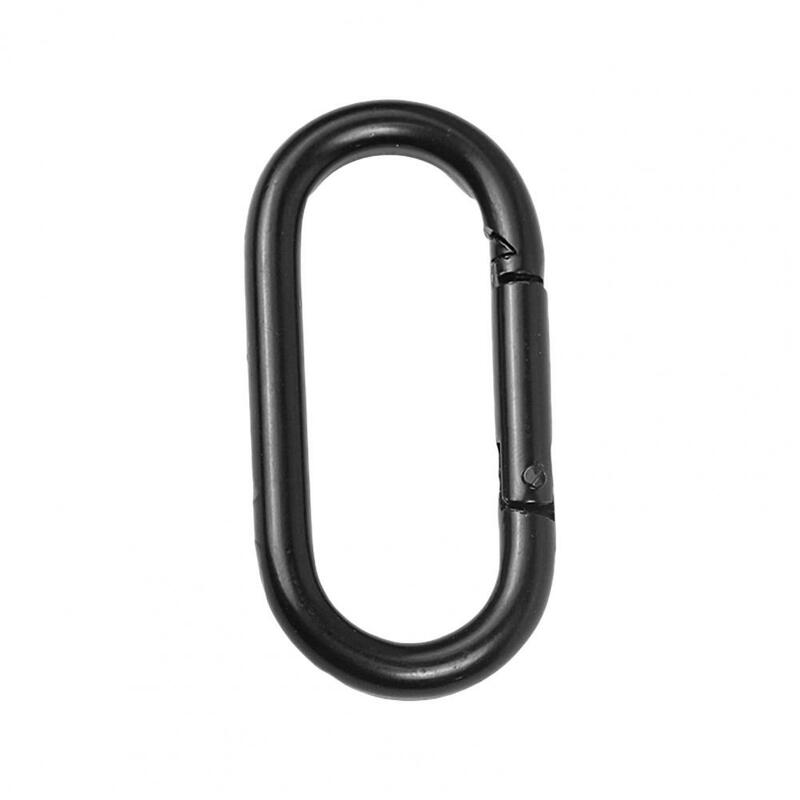 Track Type Carabiner Non-deformable Carabiner High Strength Self-rebounding Connecting Rod Buckle Hanging Items