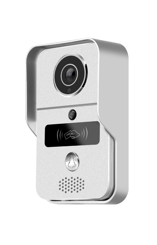 Fullvisual-sistema de intercomunicación inteligente para el hogar, videoportero inalámbrico con Wifi, 1080P, con timbre RFID, cámara de desbloqueo, grabación de movimiento, Tuya