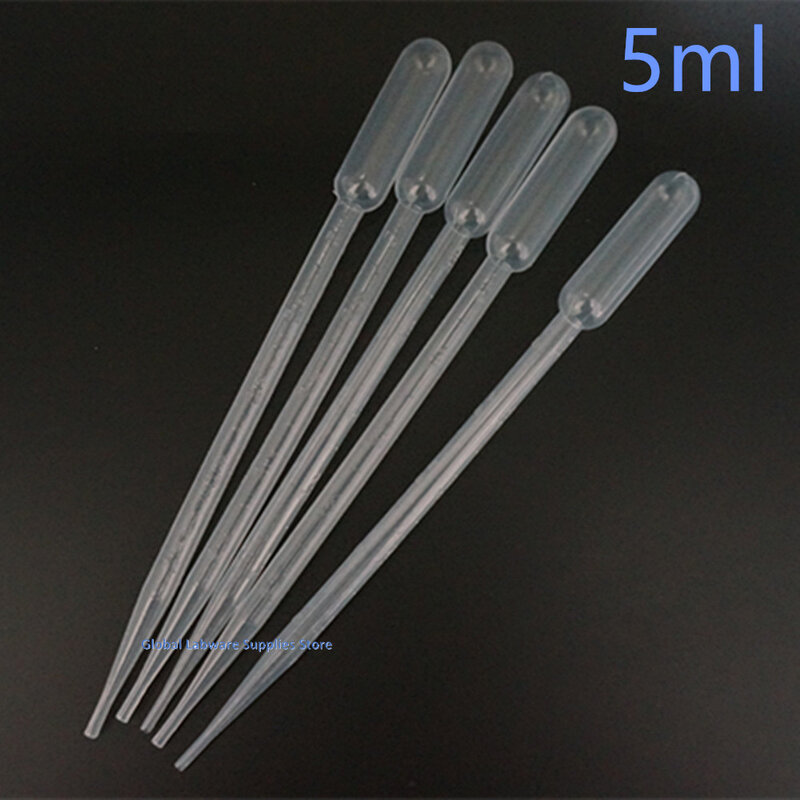 All Size 0.2ml/0.5ml/1ml/2ml/3ml/5ml/10ml Transparent Pipette Disposable Safety Plastic Transfer Pipette Scale Pipette For Lab